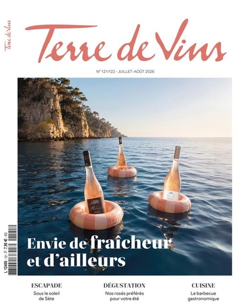 Notre Rosé distingué parmi les rosés préférés de Terre de Vins
